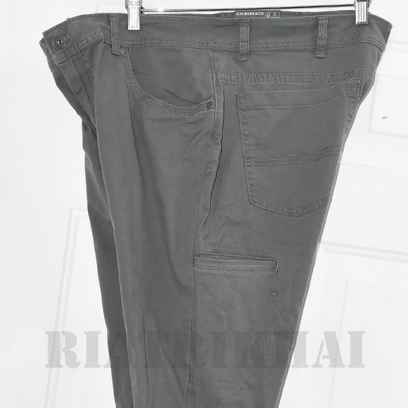 GRAY NWT  G.H. Bass & Co.‎ Men's 6 Pocket Groundwork Pant - Picture 8 of 9
